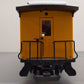 LGB 3084 G Scale D&RG Yellow & Silver Baggage Car #126 VG/Box