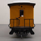 LGB 3084 G Scale D&RG Yellow & Silver Baggage Car #126 VG/Box