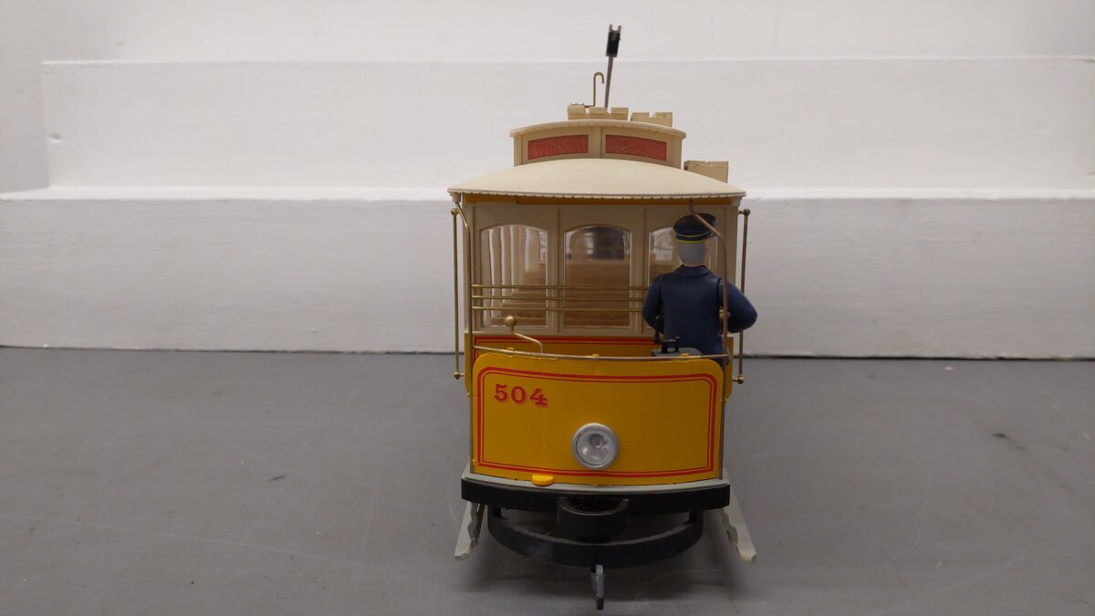 Bachmann 93938 G Scale United Traction Co Motorized Open Street Car EX/Box