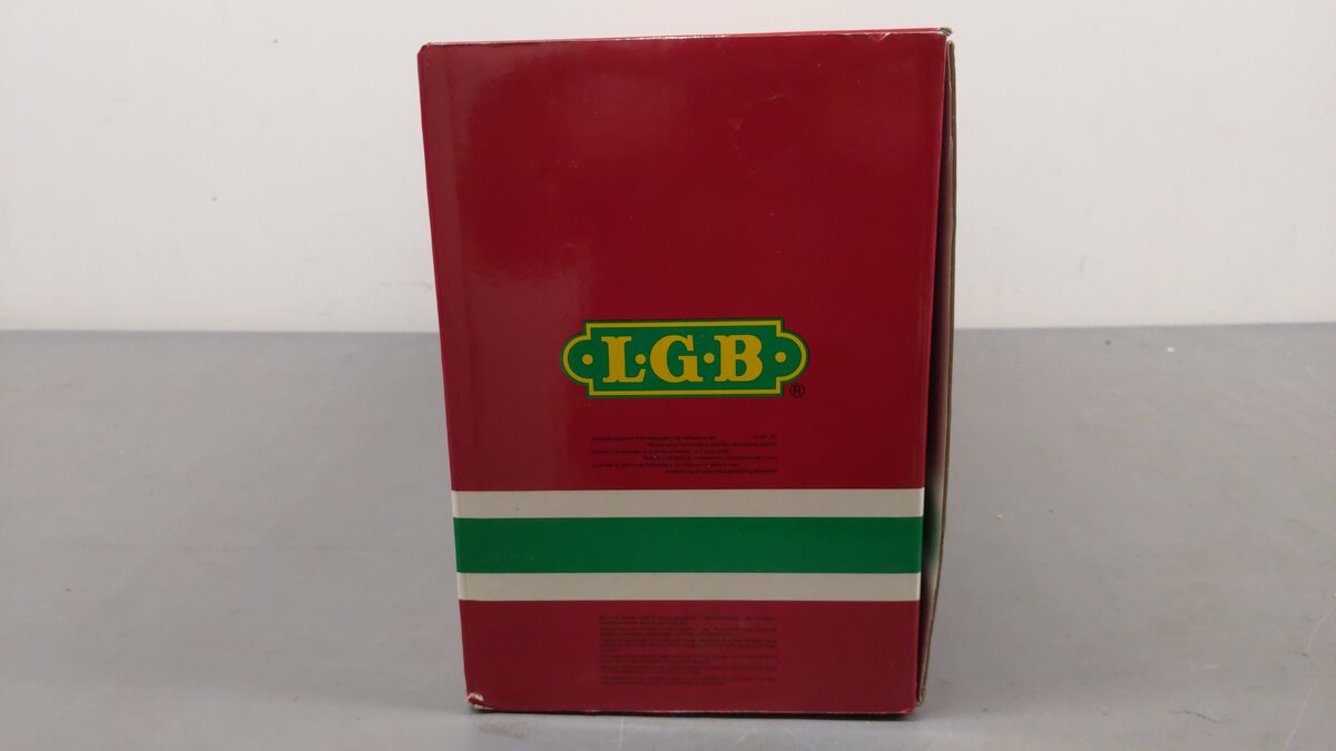 LGB 21181 Denver and Rio Grande 2-6-0 Mogul Steam Locomive & Tender #19 VG/Box