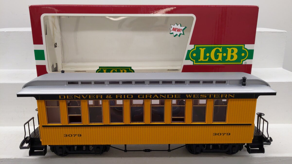 LGB 30800 Denver & Rio Grande Western Diner Car #3079 EX/Box