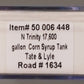 Atlas 50006448 N Tate & Lyle 17,600 Gallon Tank Car #1634