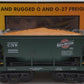 MTH 30-7519 O Gauge Chicago & Northwestern Ore Car w/ Ore Load #55378 NIB