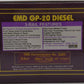 MTH 20-2142-1 O EMD Demonstrator GP20 Diesel Engine w/PS1 #5625 LN/Box