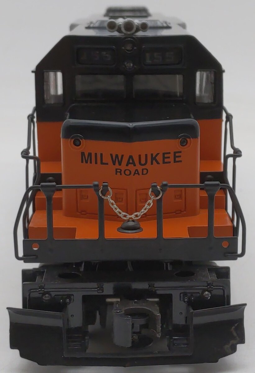 Lionel 6-18224 O Gauge Milwaukee Road SD-40 Diesel Locomotive w/ Horn #155 EX/Box