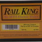 MTH 30-7624 O Gauge Auto Transport Flatcar with 2 Ertl '64 Corvettes #19640 NIB