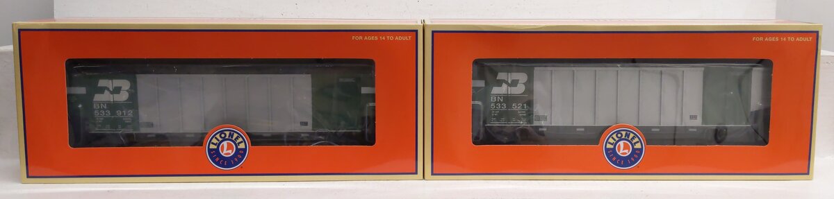 Lionel 2043190 O Gauge Burlington Northern Rotary Gondola Car (Set of 2)