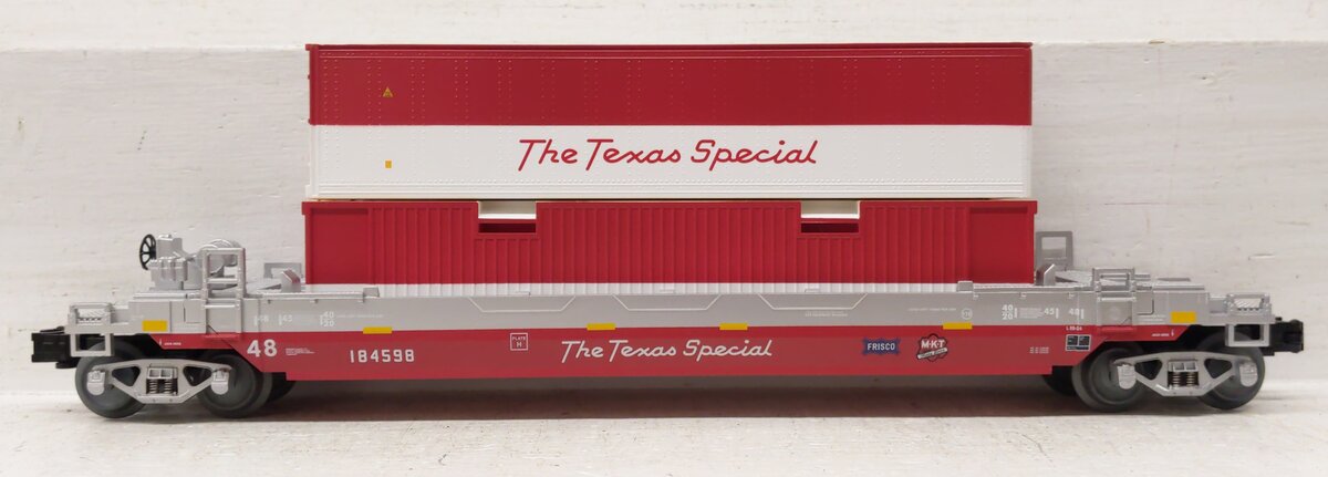 Lionel 2301412 O Gauge Metca Texas Special Maxi Stack Car #184598 LN/Box
