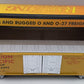 MTH 30-71176 O Gauge Union Pacific RR 50' Double Door Plugged Box Car #354495 NIB