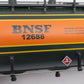 MTH 20-96010 O Gauge BNSF 20K Gallon 4-Compartment Tank Car #12688 EX/Box