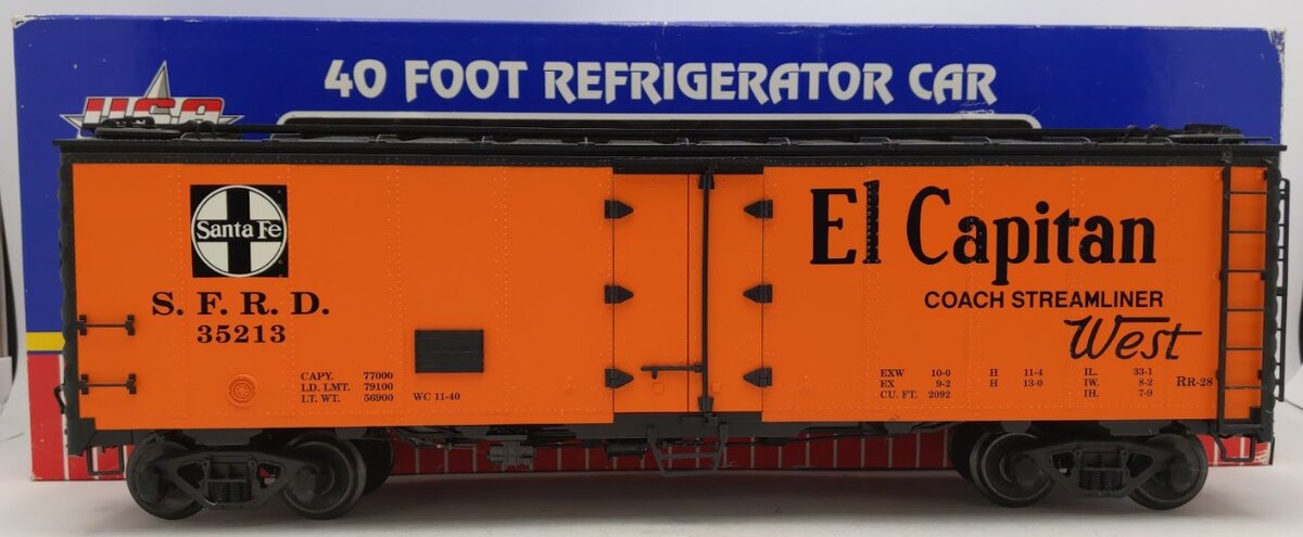 USA Trains R16502 G Gauge Santa Fe 