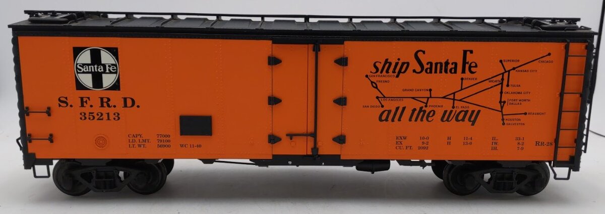 USA Trains R16502 G Gauge Santa Fe 
