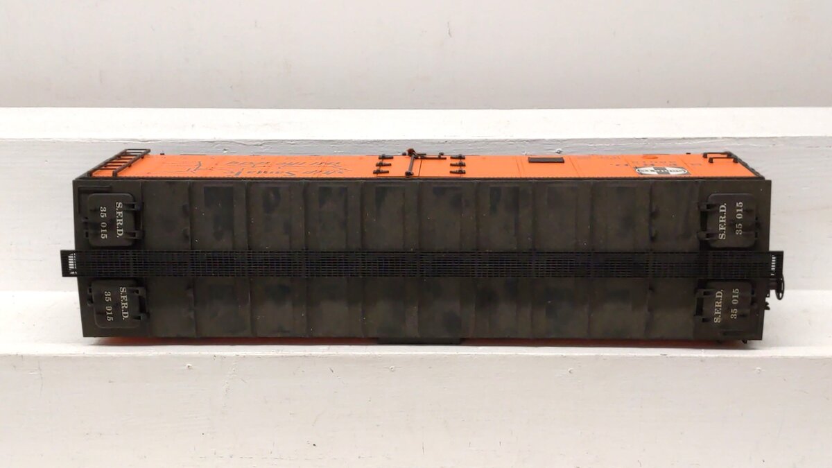 USA Trains 16500 G Atchison, Topeka & Santa Fe "Chief" 40' Reefer Car #457171 EX/Box