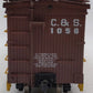USA Trains R16045 G Gauge Colorado & Southern Reefer Car #1056 (Metal Wheels) VG/Box