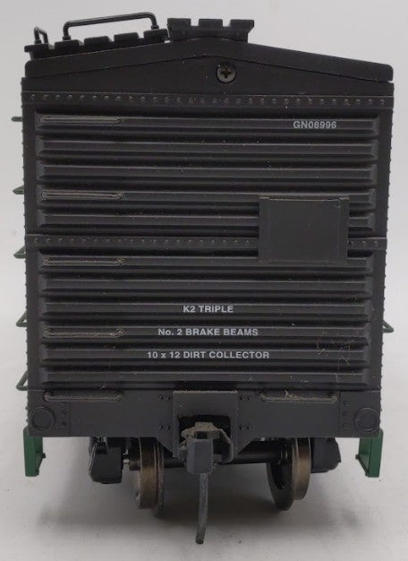 USA Trains R19056B G Gauge Great Northern Steel Box Car #08996 (Metal Wheels)/Box