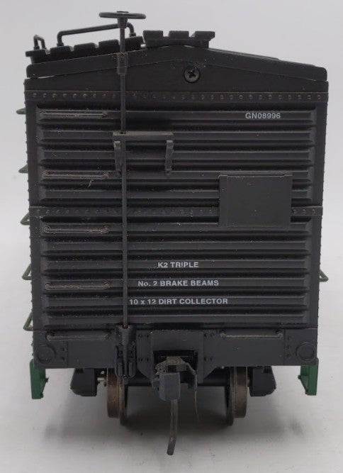 USA Trains R19056B G Gauge Great Northern Steel Box Car #08996 (Metal Wheels)/Box