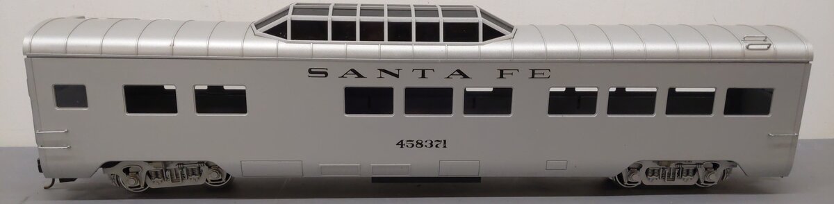 LGB 30580 G Scale Santa Fe Vista Dome Car (Metal Wheels) EX/Box