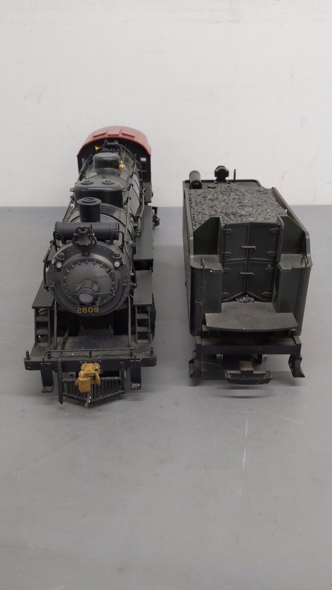 LGB 21872 G Scale PRR 2-8-2 Mikado Steam Locomotive & Tender #2809 with Sound EX/Box