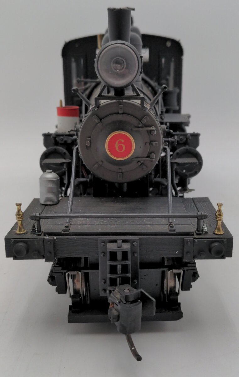 Bachmann 81180 G Pardee & Curtin Lumber Climax Steam Locomotive #6 VG/Box
