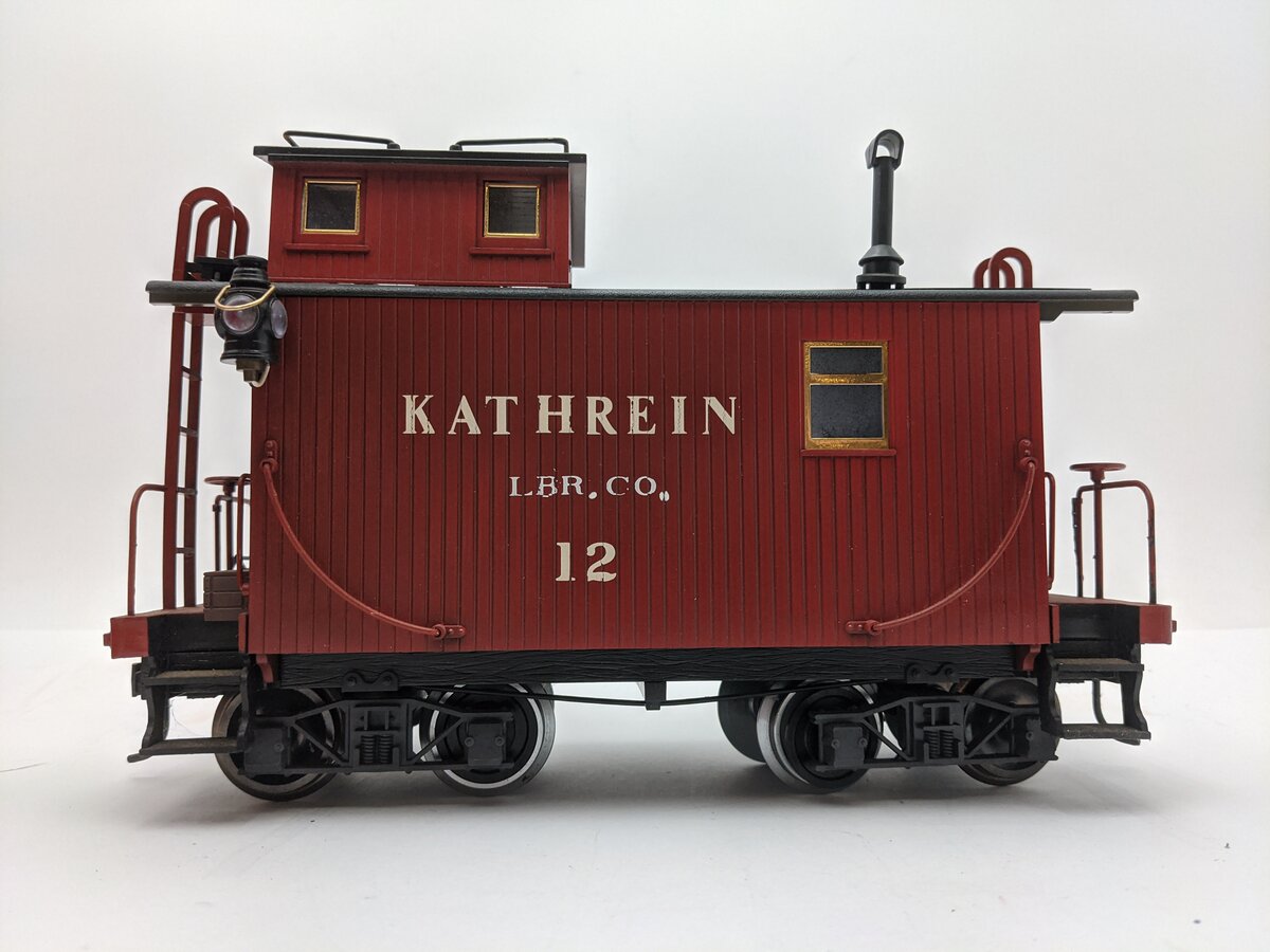 LGB 42653 G Scale Kathrein Caboose #12-Custom Painted/Box