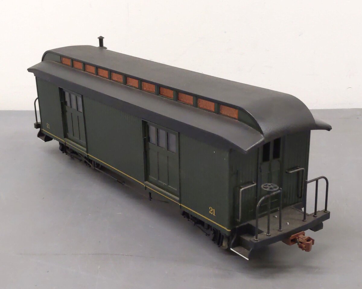 Bachmann 89293 G Scale ET & WNC Full Baggage Car (Metal Wheels) EX/Box