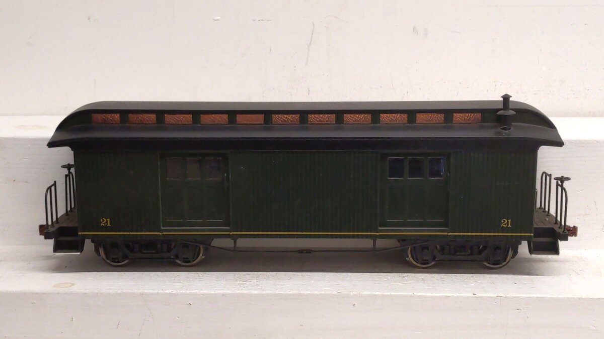 Bachmann 89293 G Scale ET & WNC Full Baggage Car (Metal Wheels) EX/Box