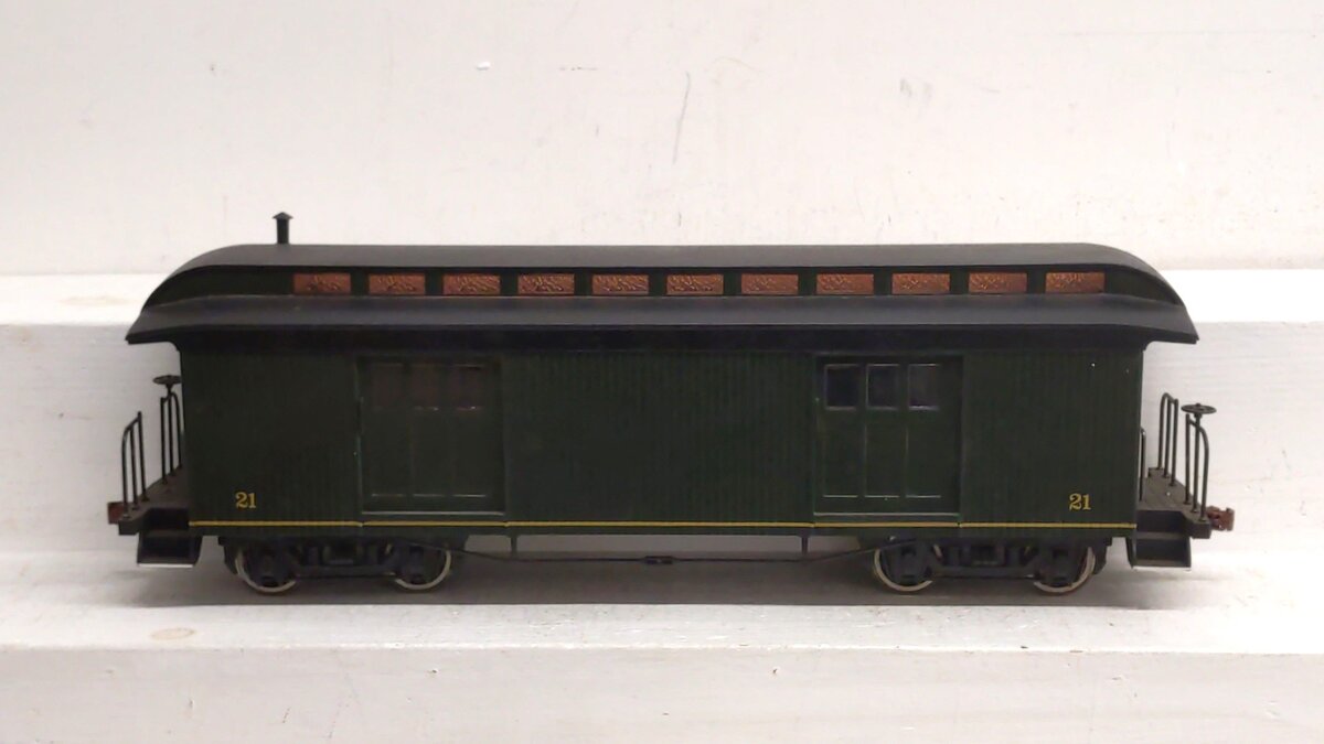 Bachmann 89293 G Scale ET & WNC Full Baggage Car (Metal Wheels) EX/Box