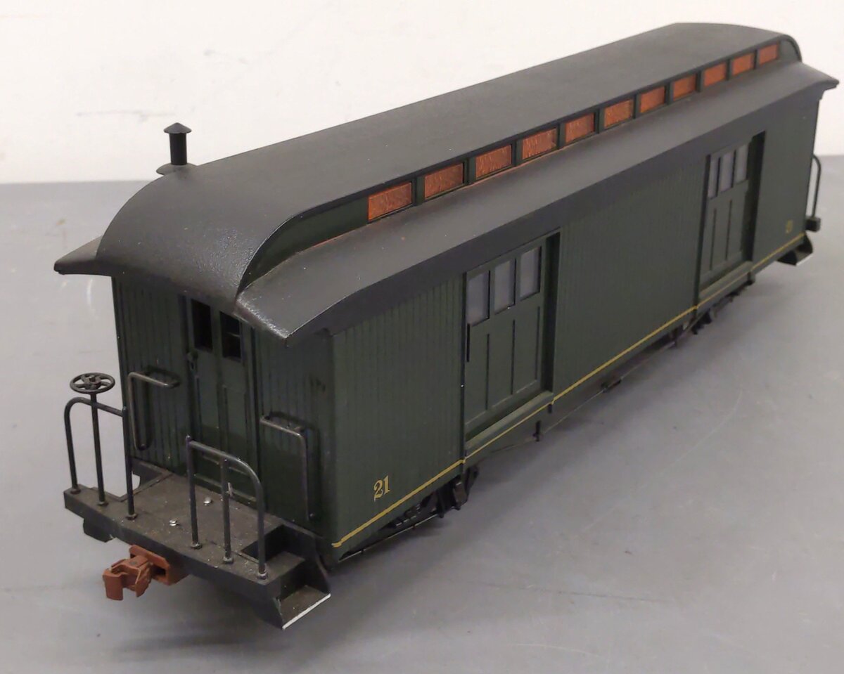 Bachmann 89293 G Scale ET & WNC Full Baggage Car (Metal Wheels) EX/Box
