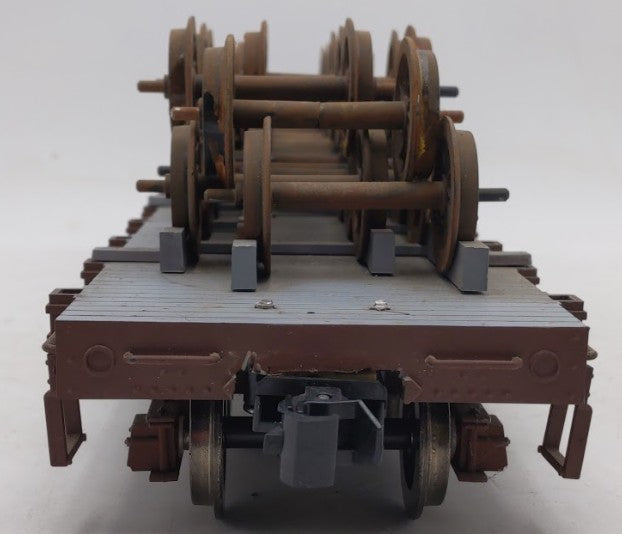 USA Trains R1887 G Gauge Colorado and Southern Wheel Car #207 (Metal Wheels) VG/Box