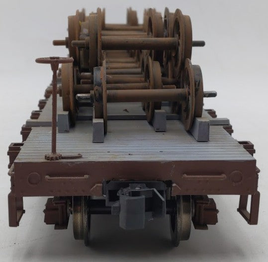 USA Trains R1887 G Gauge Colorado and Southern Wheel Car #207 (Metal Wheels) VG/Box