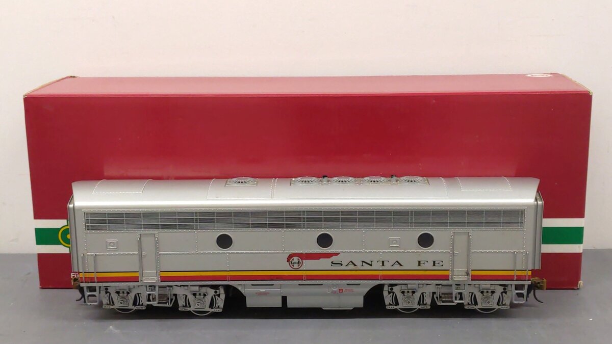 LGB 20582 Santa Fe F7 Non-Powered Diesel B-Unit with Sound EX/Box