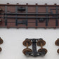 USA Trains R1897 G Colorado and Southern Brown Truck Car #208 (Metal Wheels)/Box
