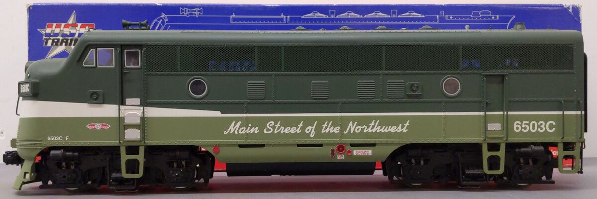 USA Trains 22365 G Northern Pacific F-3A Powered Diesel Locomotive #6503C