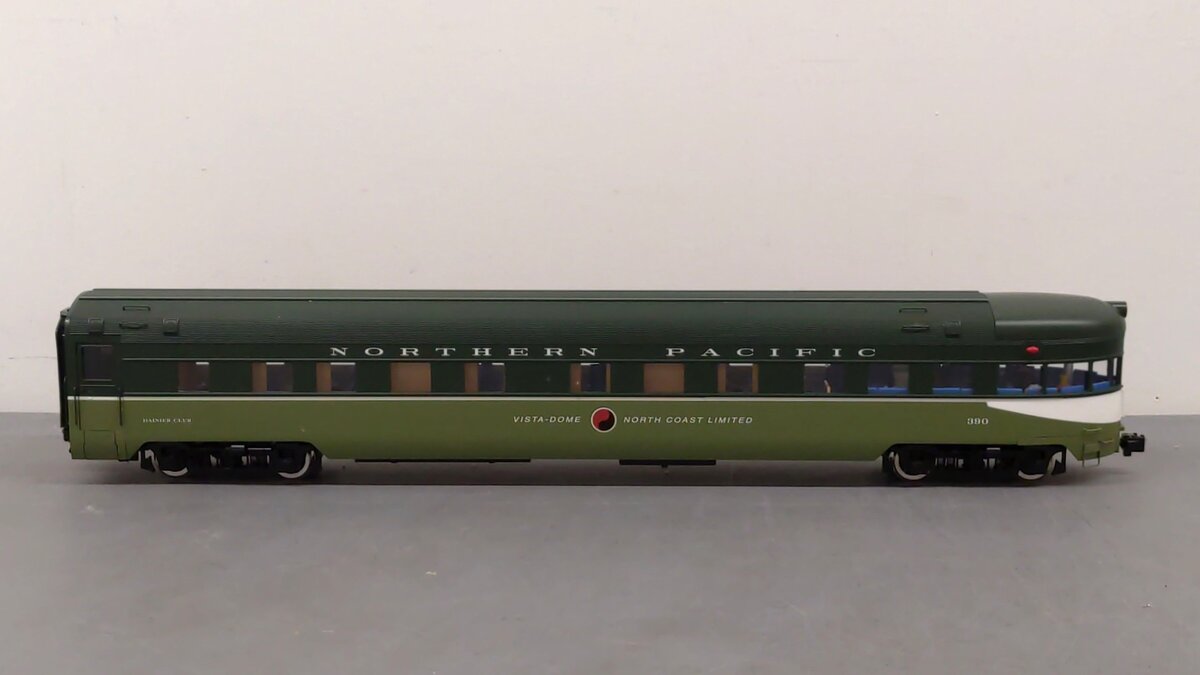USA Trains 31080 G Northern Pacific Aluminum Observation Car LN/Box