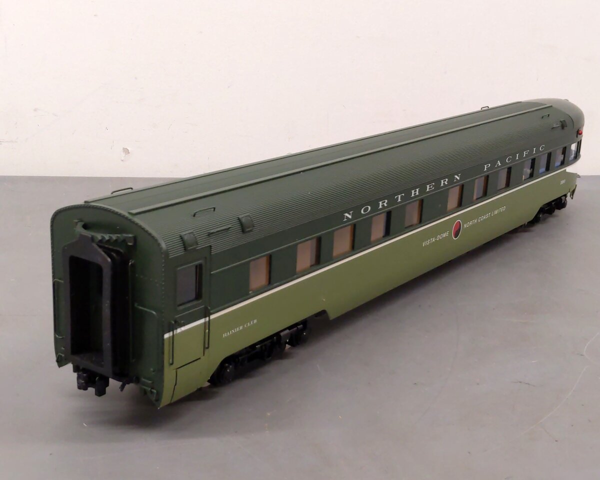 USA Trains 31080 G Northern Pacific Aluminum Observation Car LN/Box