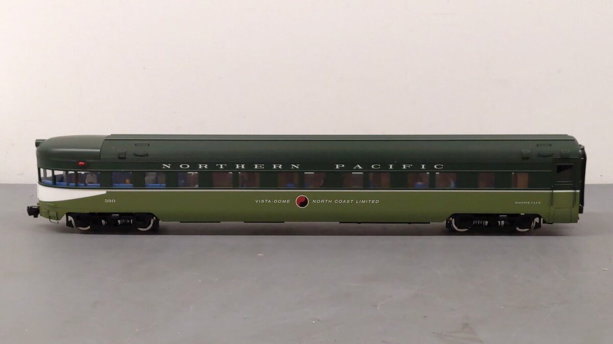 USA Trains 31080 G Northern Pacific Aluminum Observation Car LN/Box