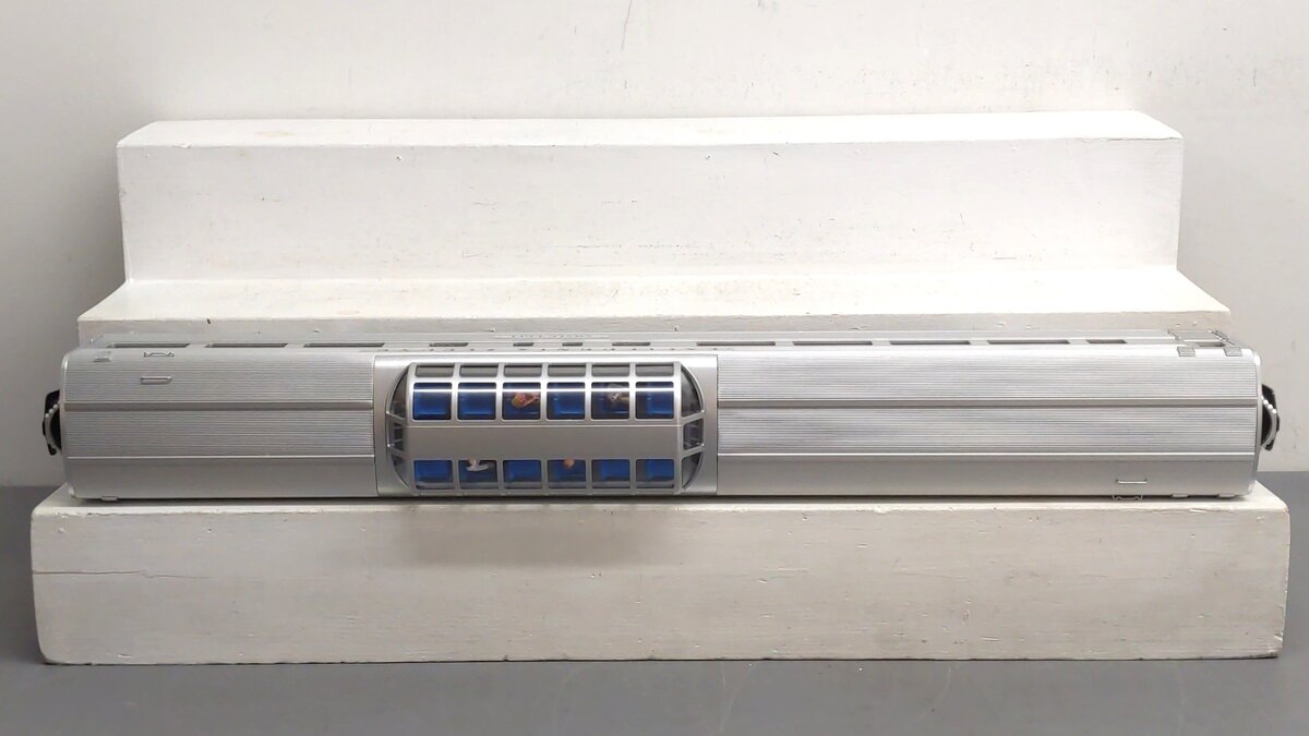 USA Trains 31016 G "California Zephyr" Corrugated Aluminum Vista Dome Lighted #1 LN/Box