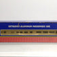 USA Trains 31016 G "California Zephyr" Corrugated Aluminum Vista Dome Lighted #1 LN/Box