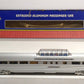 USA Trains 31016 G "California Zephyr" Corrugated Aluminum Vista Dome Lighted #1 LN/Box
