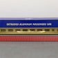 USA Trains R31011 G "California Zephyr" Corrugated Aluminum Coach Lighted #1 EX/Box