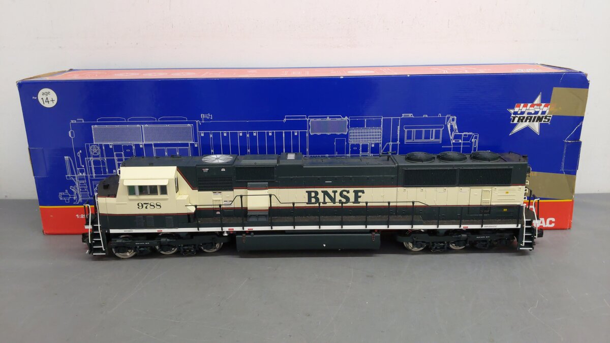 USA Trains R22614 G Burlington Northern Santa Fe EMD SD70 MAC Diesel Loco #9785 EX/Box