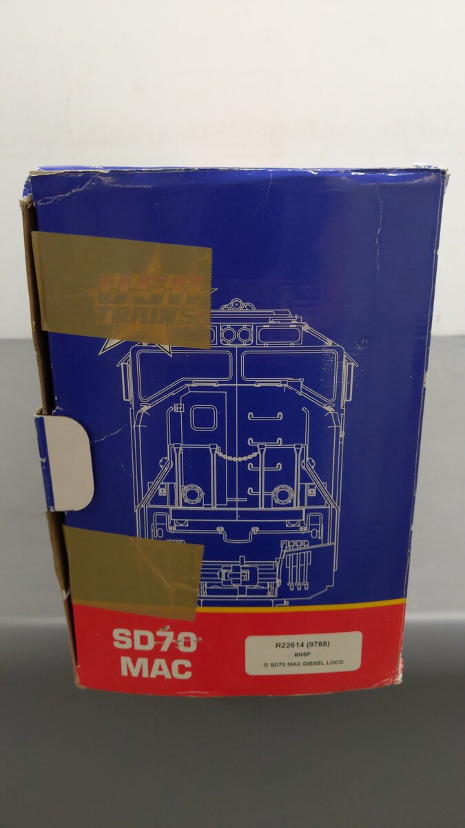 USA Trains R22614 G Burlington Northern Santa Fe EMD SD70 MAC Diesel Loco #9785 EX/Box