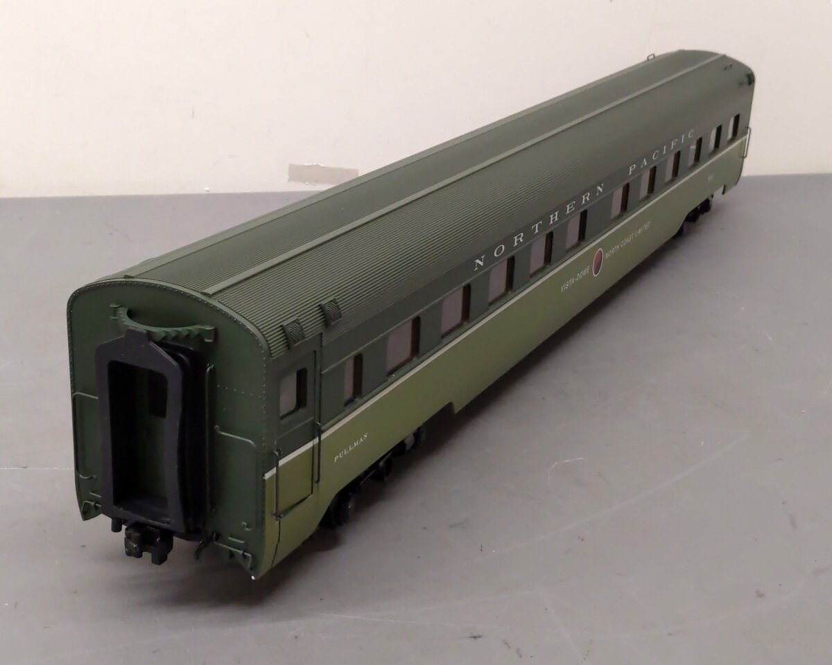 USA Trains 31083 G Northern Pacific Aluminum Dining Car with Metal Wheels #459 LN/Box