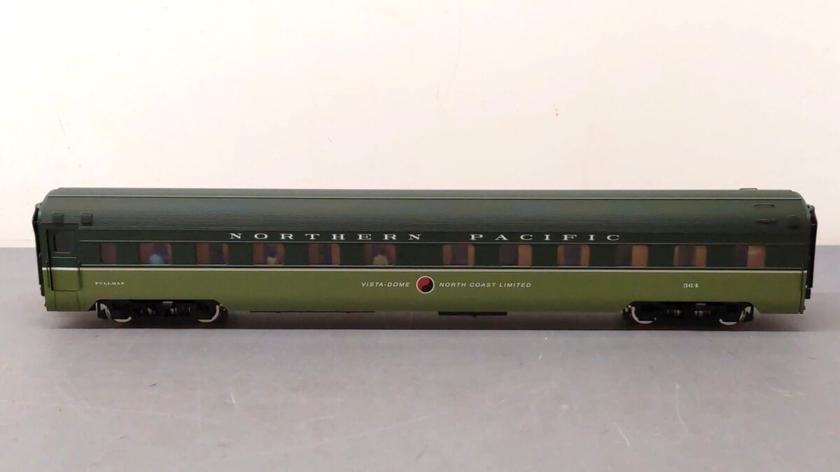 USA Trains 31083 G Northern Pacific Aluminum Dining Car with Metal Wheels #459 LN/Box