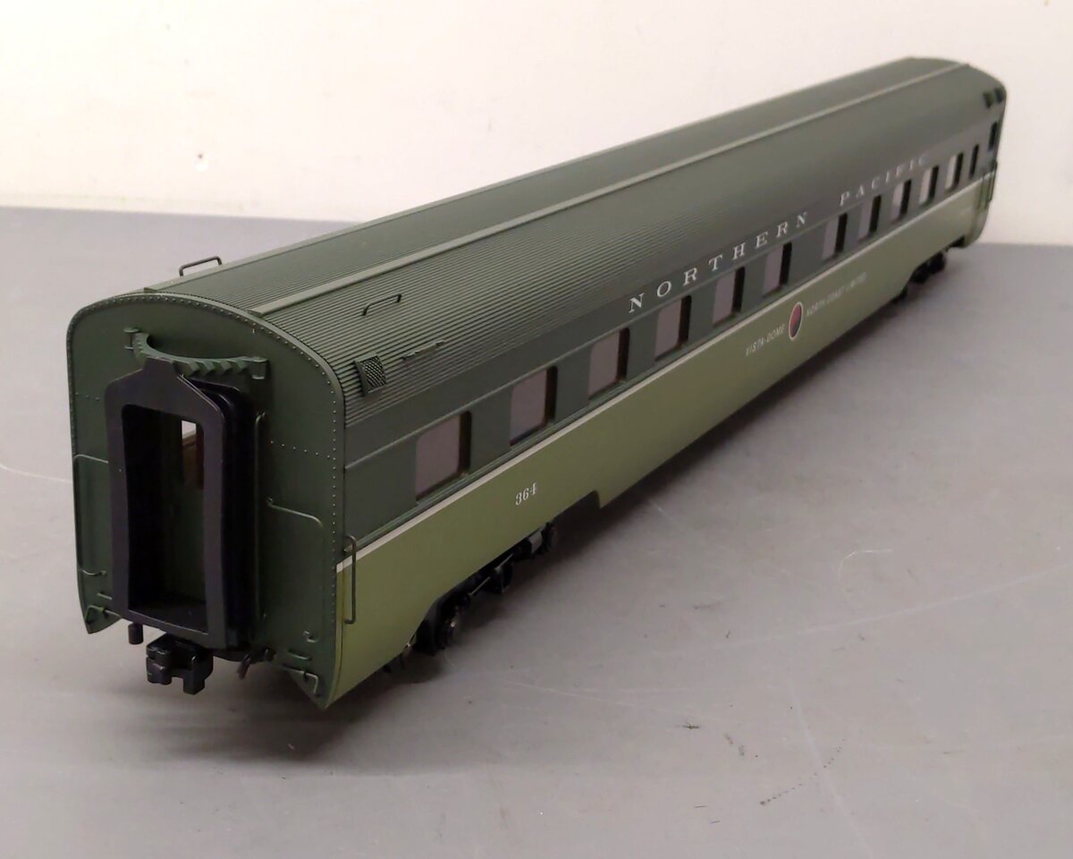 USA Trains 31083 G Northern Pacific Aluminum Dining Car with Metal Wheels #459 LN/Box