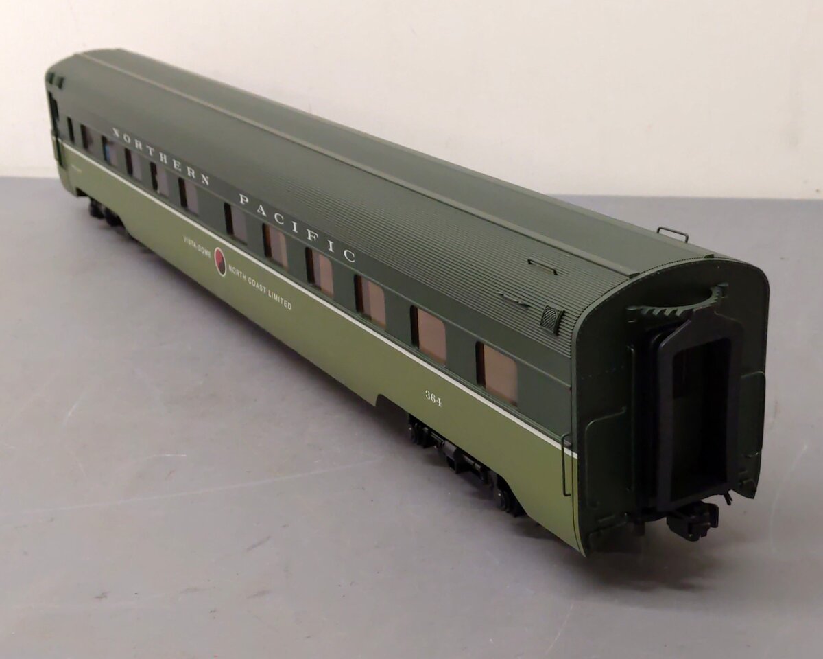 USA Trains 31083 G Northern Pacific Aluminum Dining Car with Metal Wheels #459 LN/Box