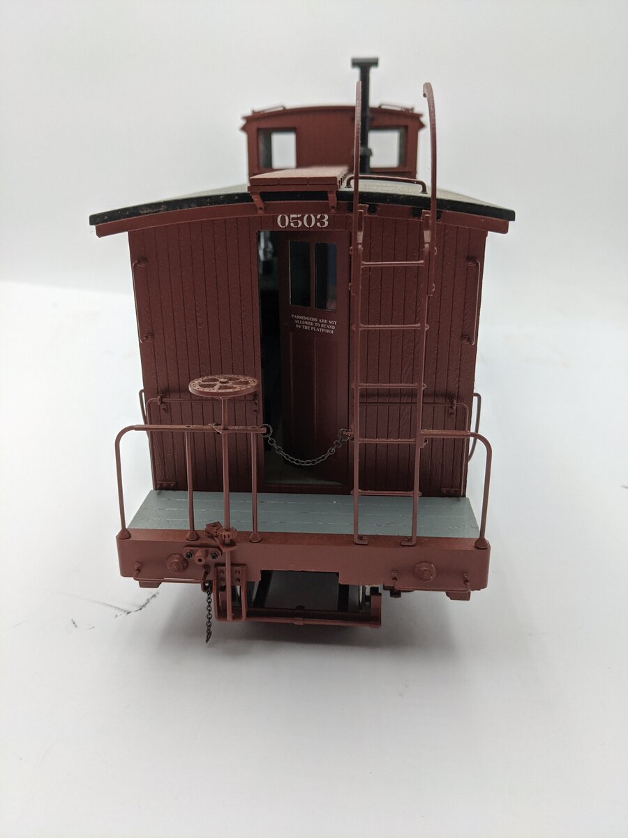 USA Trains R12001 G Scale Denver & Rio Grande Western Woodsided Caboose #0503 EX