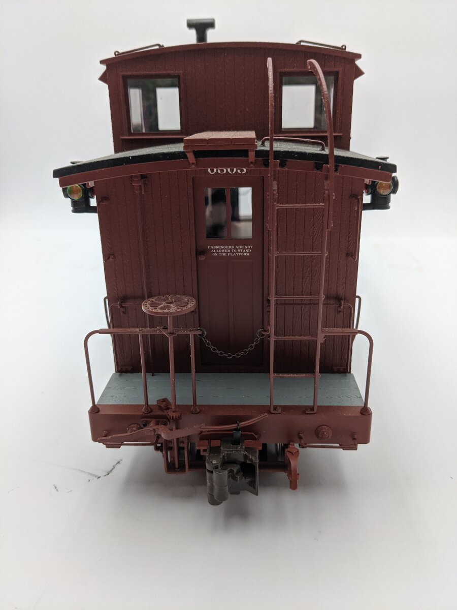 USA Trains R12001 G Scale Denver & Rio Grande Western Woodsided Caboose #0503 EX