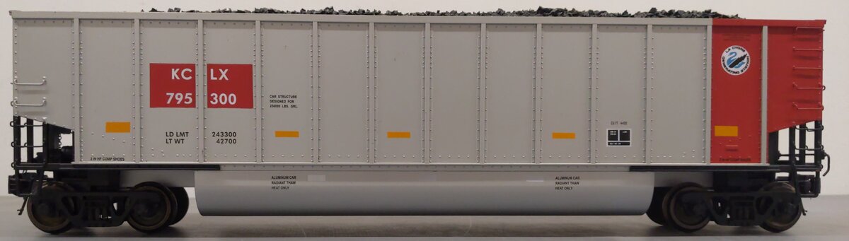 Bethgon G421-10 2 Kansas City Power and Light Coal Porter 1:29 Scale EX/Box