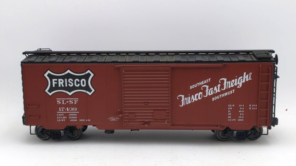 American Mainline G401-12 G Scale Frisco PS-1 Boxcar #17439 EX/Box